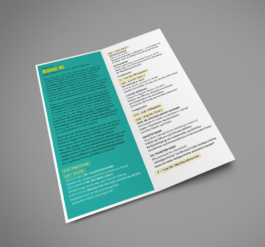 Flyer Gestaltung für Symposium Mirror Me